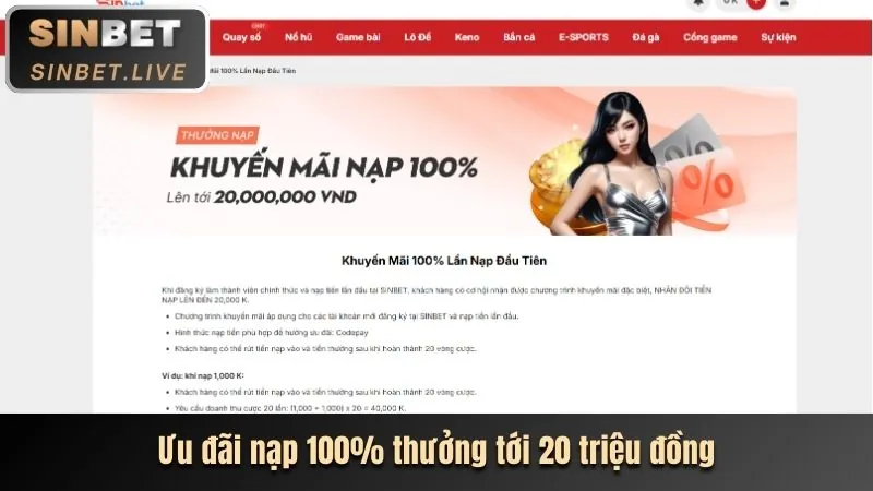 Khuyến mãi nạp tiền 33win01
